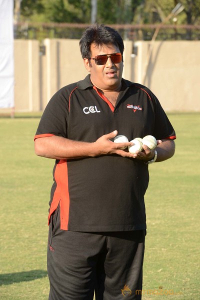 CCL 3 Telugu Warriors Team Practising At Ranchi 