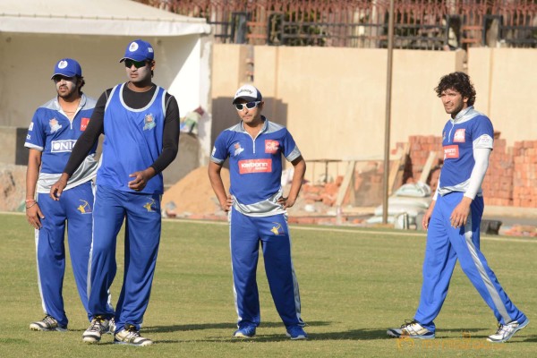 CCL 3 Telugu Warriors Team Practising At Ranchi 