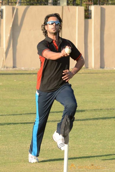 CCL 3 Telugu Warriors Team Practising At Ranchi 