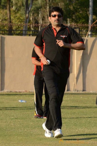 CCL 3 Telugu Warriors Team Practising At Ranchi 