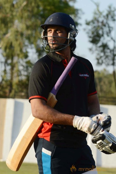 CCL 3 Telugu Warriors Team Practising At Ranchi 