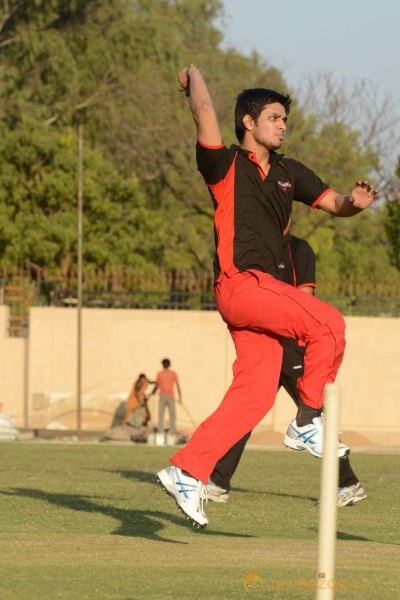 CCL 3 Telugu Warriors Team Practising At Ranchi 