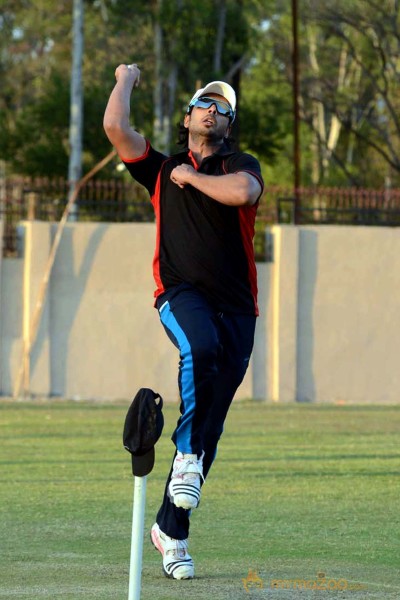 CCL 3 Telugu Warriors Team Practising At Ranchi 