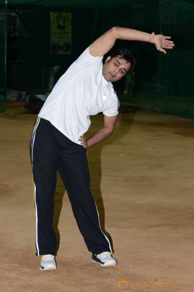 CCL 3 Telugu Warriors Team Practising For Semifinals 