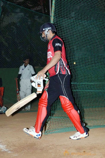 CCL 3 Telugu Warriors Team Practising For Semifinals 