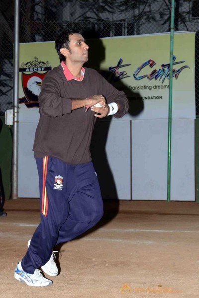 CCL 3 Telugu Warriors Team Practising For Semifinals 