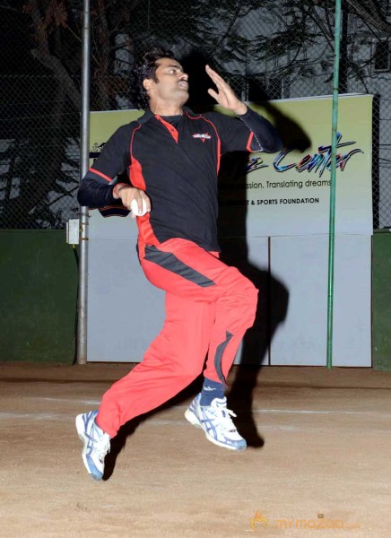 CCL 3 Telugu Warriors Team Practising For Semifinals 