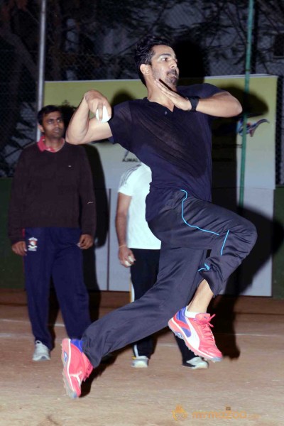 CCL 3 Telugu Warriors Team Practising For Semifinals 