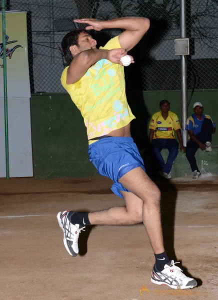 CCL 3 Telugu Warriors Team Practising For Semifinals 