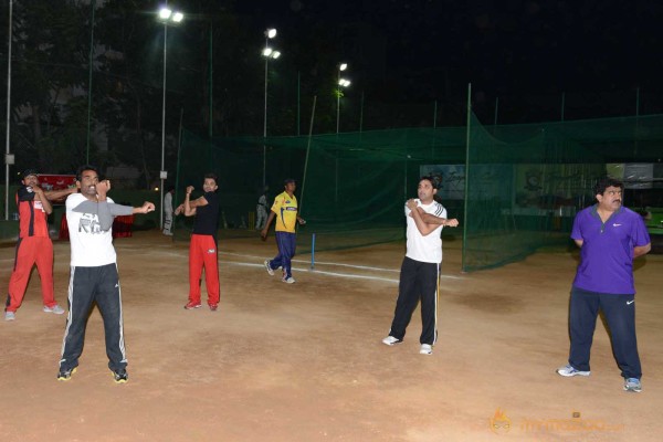 CCL 3 Telugu Warriors Team Practising For Semifinals 