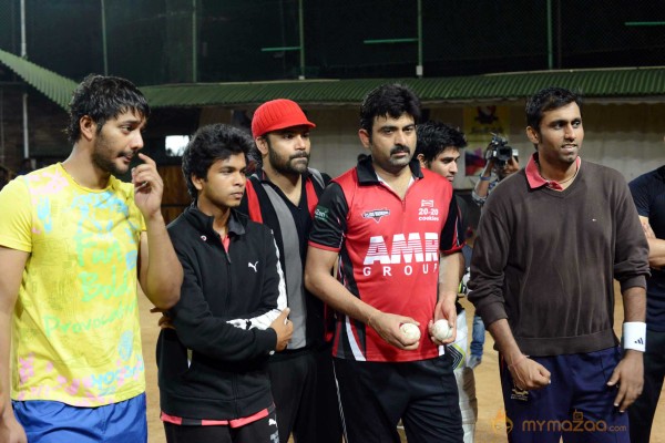 CCL 3 Telugu Warriors Team Practising For Semifinals 