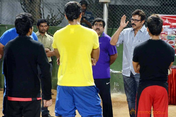 CCL 3 Telugu Warriors Team Practising For Semifinals 