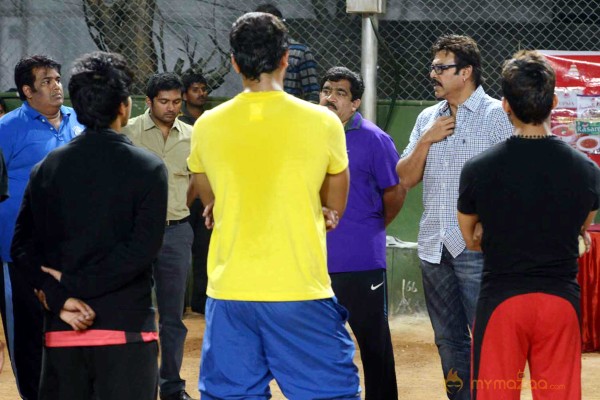 CCL 3 Telugu Warriors Team Practising For Semifinals 