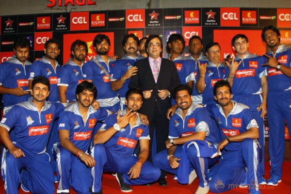 Celebrity Cricket League 3 Curtain Raiser Event Gallery 