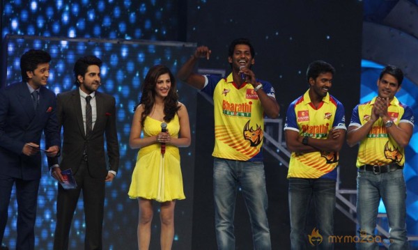 Celebrity Cricket League 3 Curtain Raiser Event Gallery 