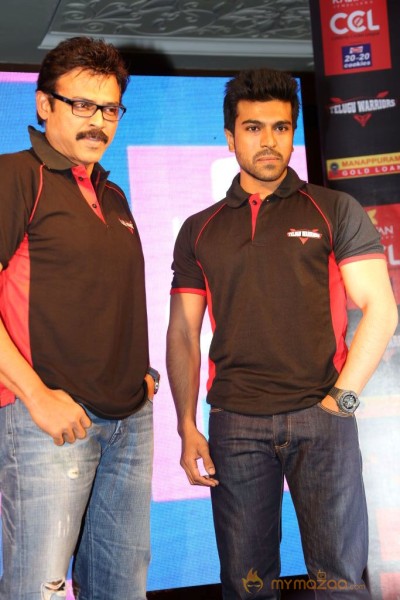 Celebrity Cricket League 3 Logo Launch  