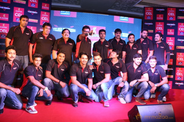 Celebrity Cricket League 3 Logo Launch  