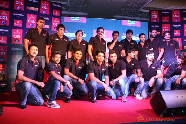 Celebrity Cricket League 3 Logo Launch  