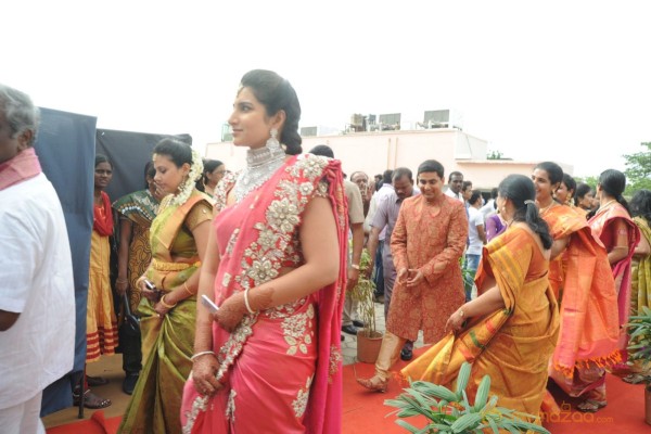 Celebs At Bala Krishna Daughter Marriage Photos