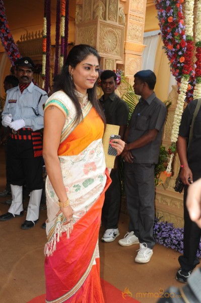 Celebs At Bala Krishna Daughter Marriage Photos