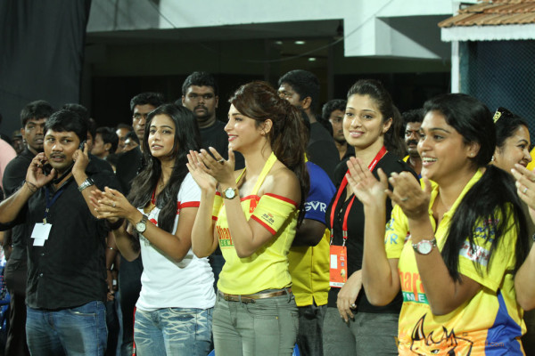 Celebs At Celebrity Cricket League 3 Match 