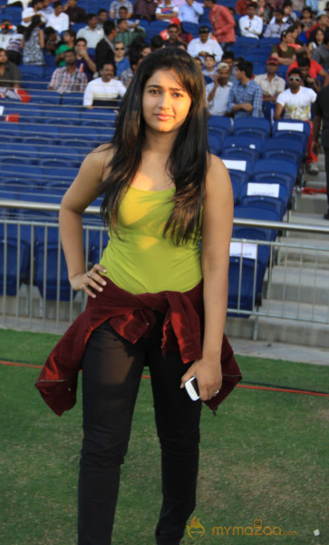 Celebs At Telugu Warriors Vs Bhojpuri Dabanggs CCL 3 Match  