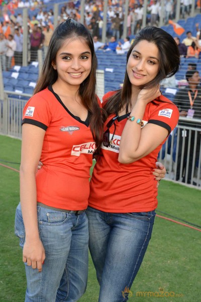 Celebs At Telugu Warriors Vs Bhojpuri Dabanggs CCL 3 Match  