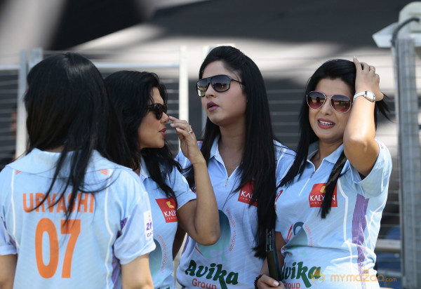 Celebs At Telugu Warriors Vs Bhojpuri Dabanggs CCL 3 Match  