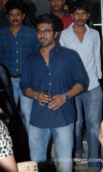 Charan's Naayak Premiere Show Photos