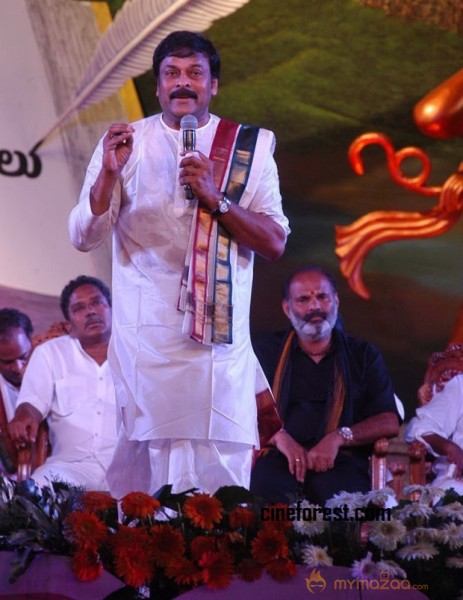 Chirajeevi At Telugu Mahasabhalu 2012 Photos