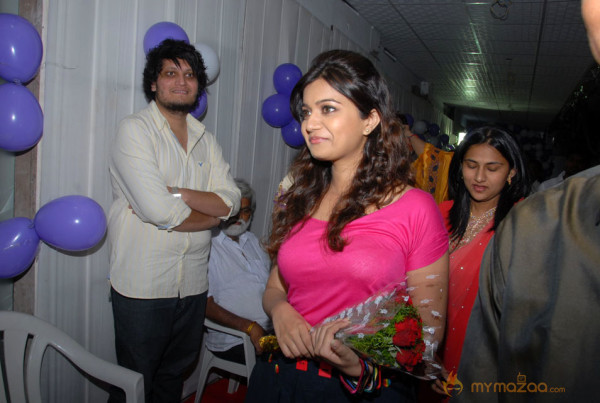 Colours Swathi and Nikhil At Naturals Opening phoots