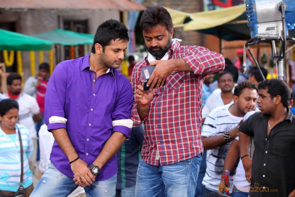  Courier Boy Kalyan Movie Working Stills 