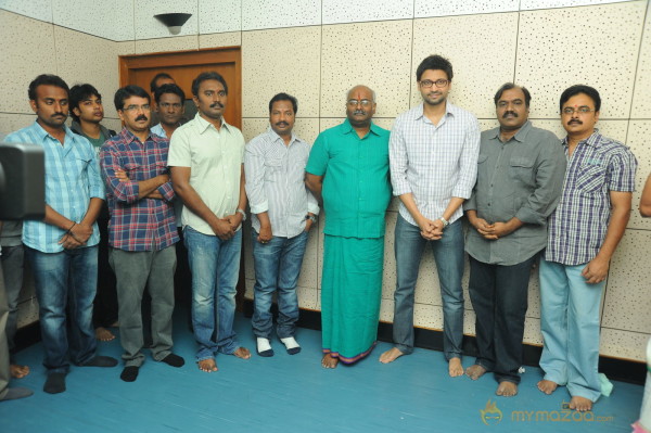 Emo Gurram Egaravachhu Movie Recording Stills 