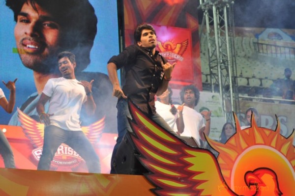 Gouravam audio launch At IPL match Photos