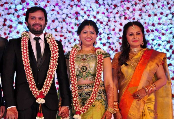  Jayaprada son Siddharth Wedding Reception 