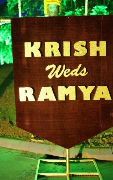 Krish Ramya Wedding Stills 