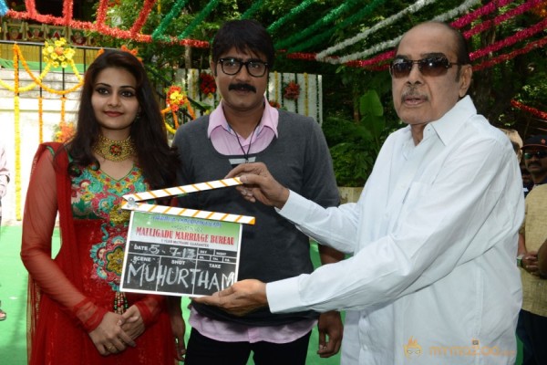 Malligadu Marriage Beuro Movie launch Photos