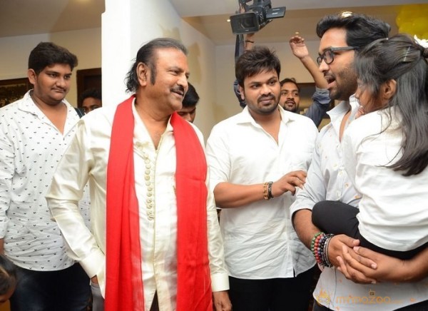 Manchu Mohan Babu Family @ Hotel Junior Kuppanna Release Stills