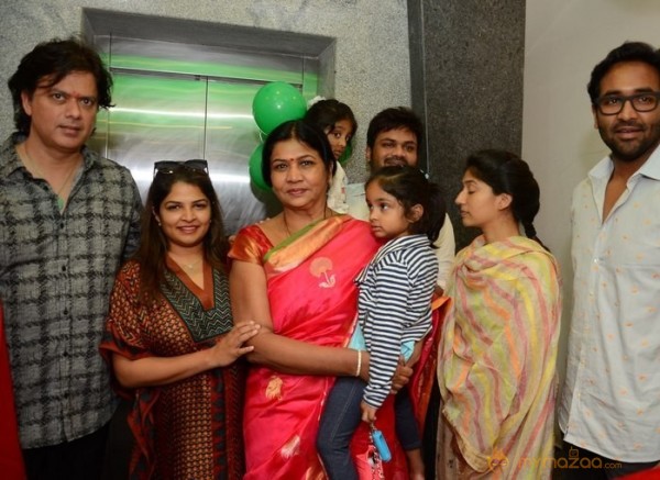 Manchu Mohan Babu Family @ Hotel Junior Kuppanna Release Stills