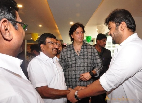 Manchu Mohan Babu Family @ Hotel Junior Kuppanna Release Stills