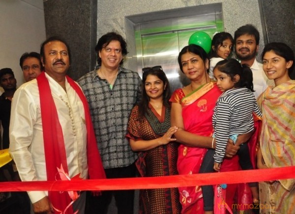 Manchu Mohan Babu Family @ Hotel Junior Kuppanna Release Stills