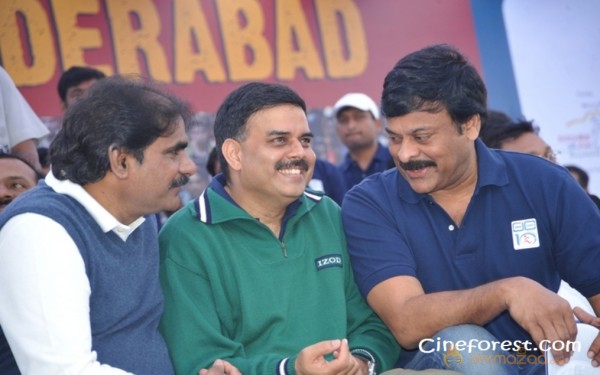 Megastar Chiranjeevi At 10k Run Photos