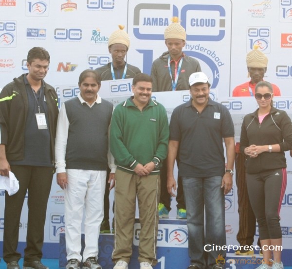 Megastar Chiranjeevi At 10k Run Photos