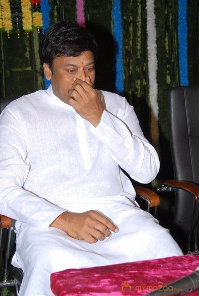 Megastar Chiranjeevi At Film nagar Temple Photos