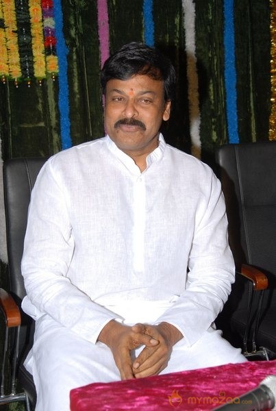 Megastar Chiranjeevi At Film nagar Temple Photos