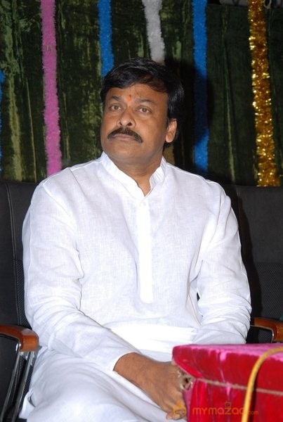 Megastar Chiranjeevi At Film nagar Temple Photos