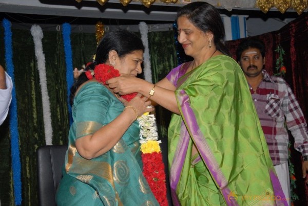 Megastar Chiranjeevi At Film nagar Temple Photos