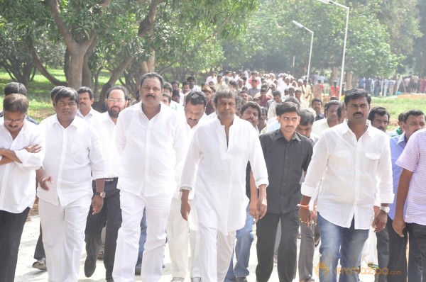 Mohan Babu's Father Manchu Narayanaswamy 11th Day Rite 