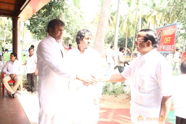 Mohan Babu's Father Manchu Narayanaswamy 11th Day Rite 