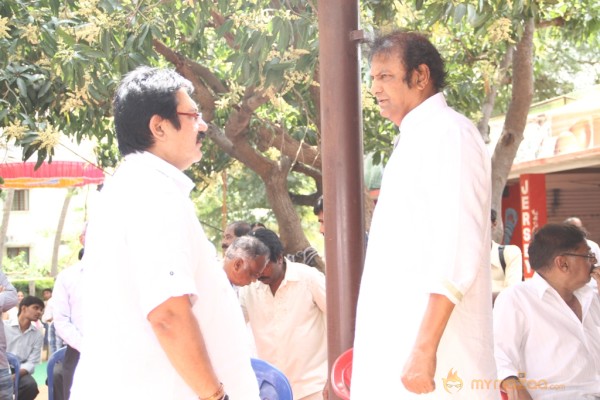 Mohan Babu's Father Manchu Narayanaswamy 11th Day Rite 